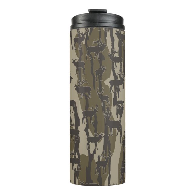 Termo Patrón de ciervos de caza de camo de Bottomland (Anverso)