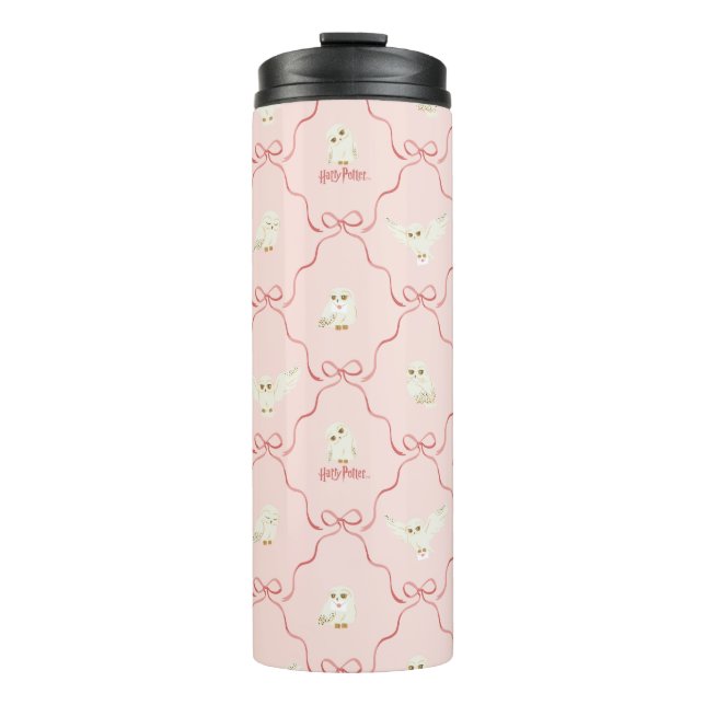 Termo Patrón de cinta rosa Hedwig (Anverso)
