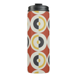 Termo Patrón de Círculos Geométricos Coloridos Sin Marea