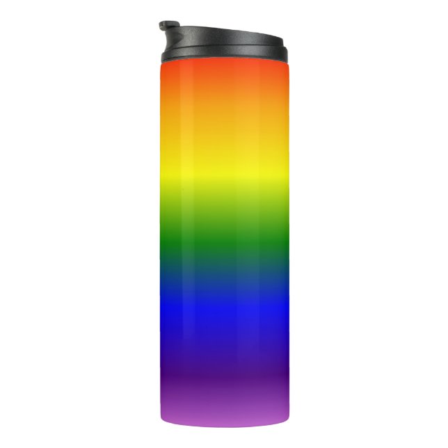 Termo Patrón de colores con gradiente genial (Rotado hacia la derecha)