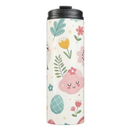 Termo Patrón de conejo de Pascua