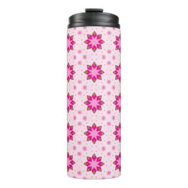 Termo patrón de confeti de flor de pétalo