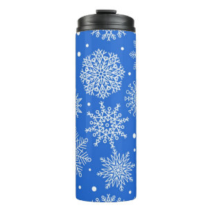 Termo Patrón de copo de nieve