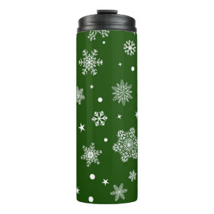 Termo Patrón de copo de nieve