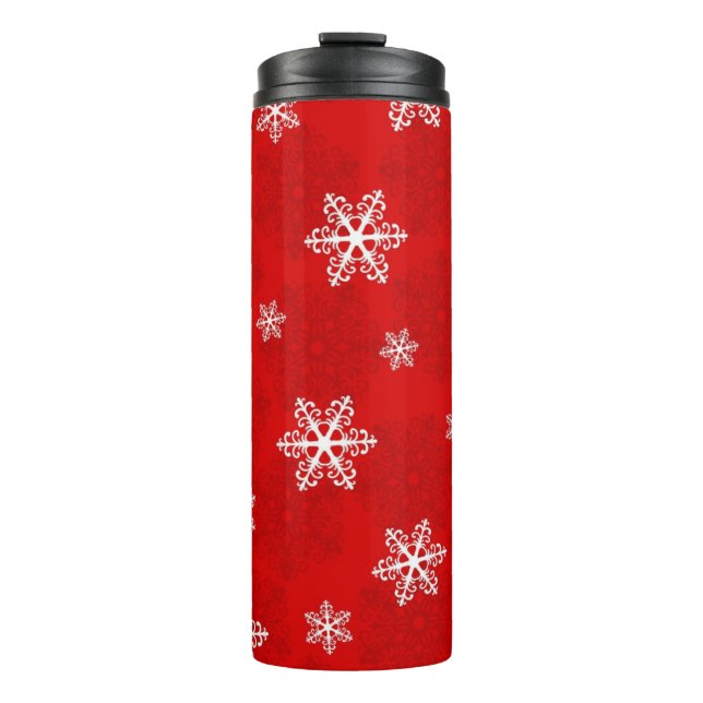 Termo Patrón de copo de nieve (Anverso)