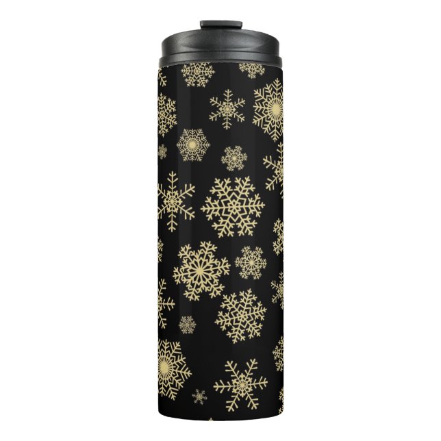 Termo Patrón de copo de nieve (Anverso)