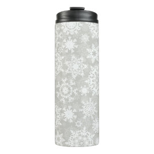 Termo Patrón de copo de nieve