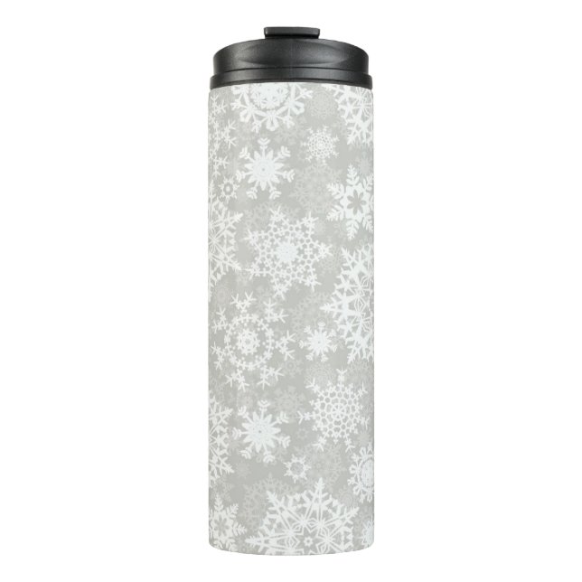 Termo Patrón de copo de nieve (Anverso)