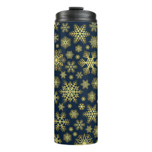 Termo Patrón de copo de nieve