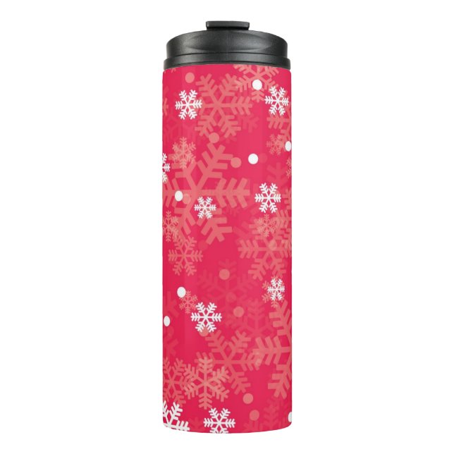Termo Patrón de copo de nieve	 (Anverso)