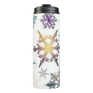 Termo Patrón de copo de nieve