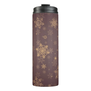 Termo Patrón de copo de nieve