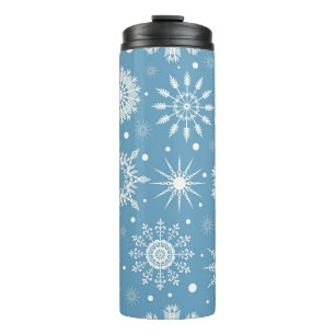 Termo Patrón de copo de nieve