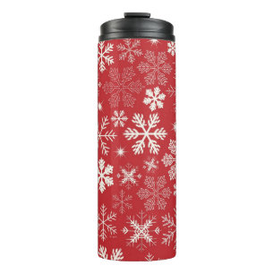 Termo Patrón de copo de nieve