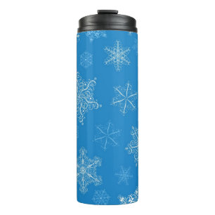 Termo Patrón de copo de nieve