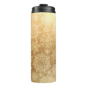 Termo Patrón de copo de nieve