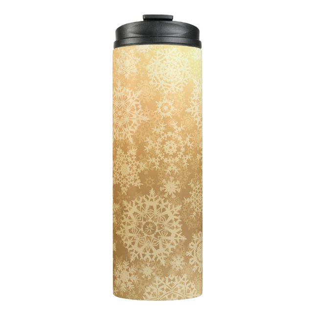 Termo Patrón de copo de nieve (Anverso)