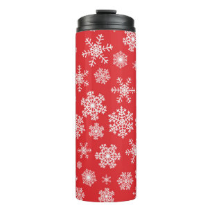 Termo Patrón de copo de nieve