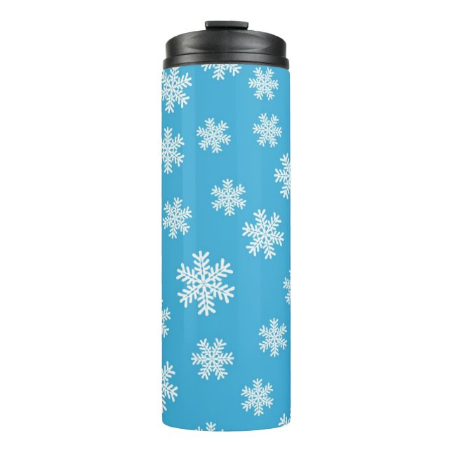 Termo Patrón de copo de nieve (Anverso)