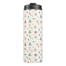 Patrón de copos de nieve de Kawaii