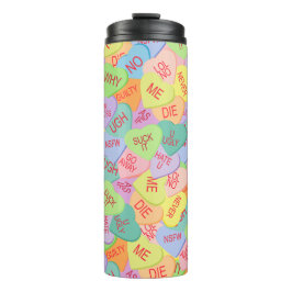 Termo Patrón de Corazones de Vela - SFW