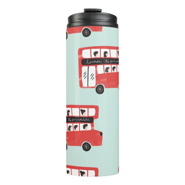 Termo Patrón de cosecha de vehículos Red London (Anverso)