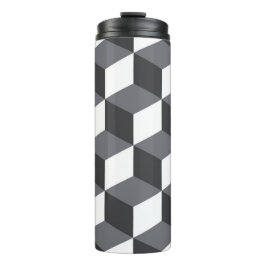 Termo Patrón de cubos arquitectónicos modernos, sencillo