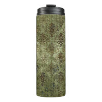 Patrón de Damasco de Burlap de Vintage