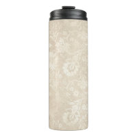 Patrón de damasco de marfil de pasto