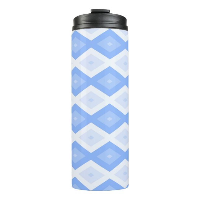 Termo Patrón de diamante azul pálido (Anverso)