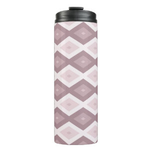 Termo patrón de diamante rosa de cuarzo Rosa