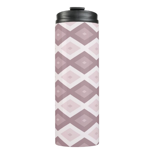 Termo patrón de diamante rosa de cuarzo Rosa (Anverso)