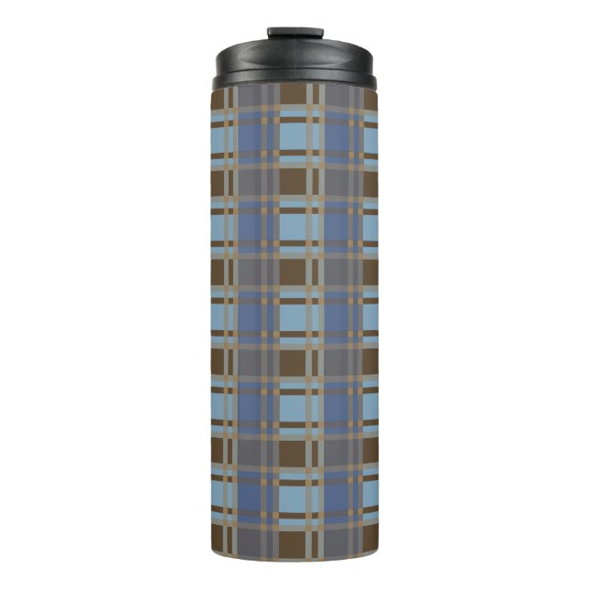 Termo Patrón de "elegancia de trenzas rusticas" (Anverso)