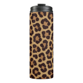 Termo Patrón de estampado de leopardo