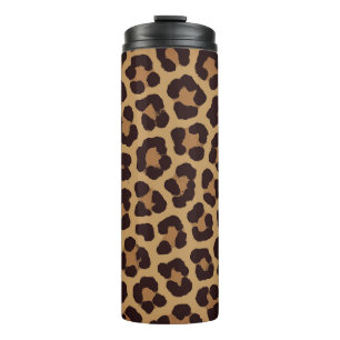Termo Patrón de estampado de leopardo