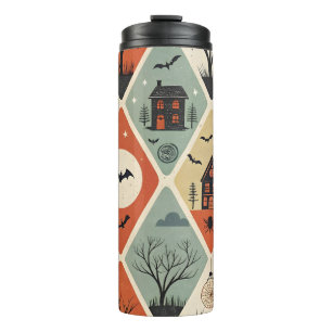 Termo Patrón de fantasma oscuro