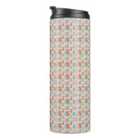 Patrón de flor acuático moderno