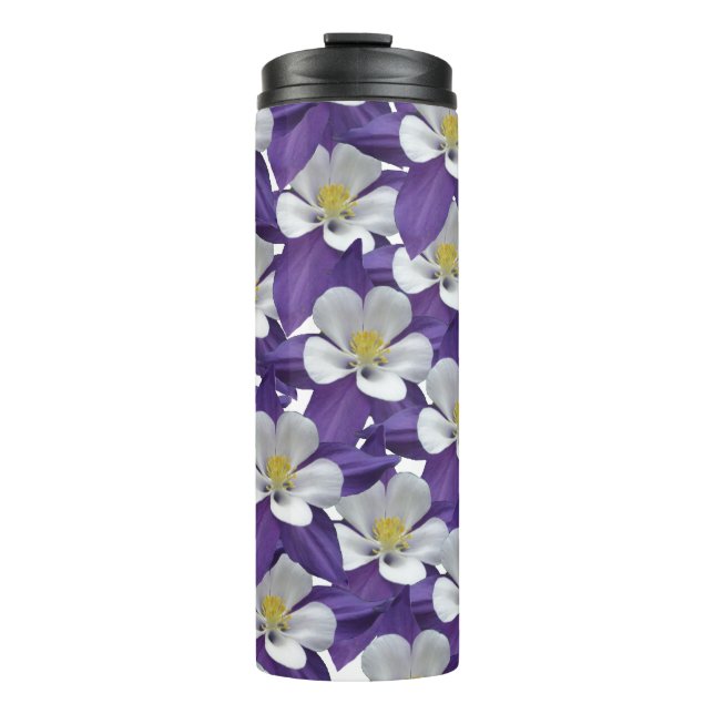 Termo Patrón de Flor de Columbina (Anverso)