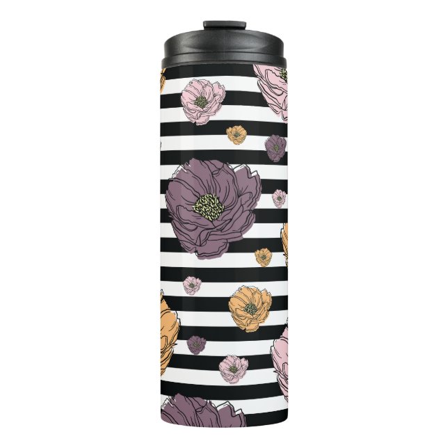 Termo Patrón de flores (Anverso)