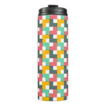 Patrón de formas geométricas festivas coloridas |