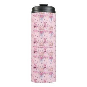 Termo Patrón de Freakshake de Kawaii - Púrpura Pastel