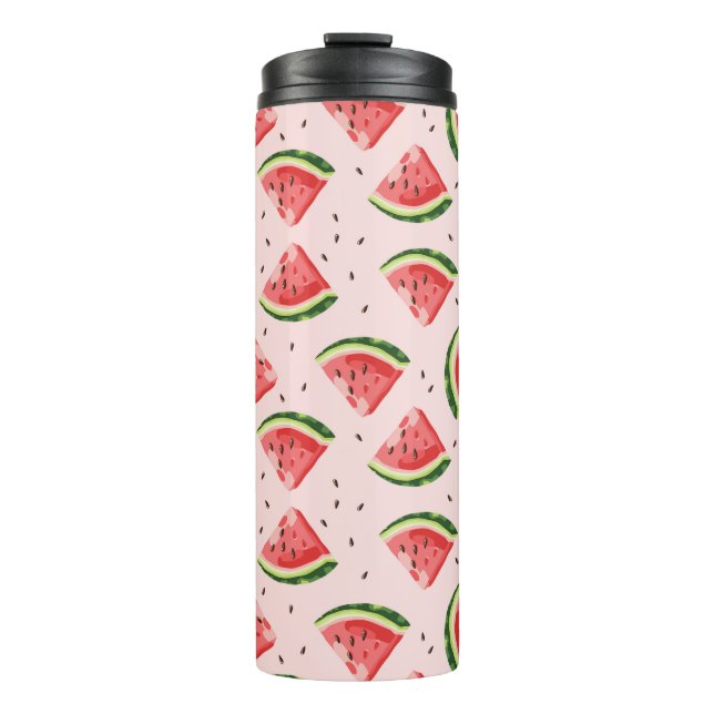 Termo Patrón de frutas de la sandía acuática (Anverso)