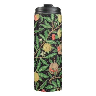 Termo Patrón de frutas vintage de William Morris
