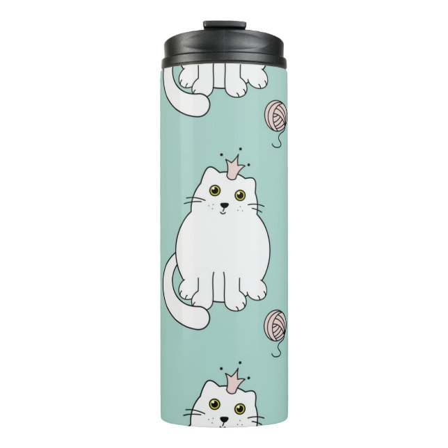 Termo Patrón de gato (Anverso)