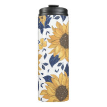 Patrón de girasol