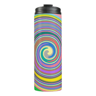 Termo Patrón de giro arco iris