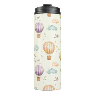 Termo Patrón de globo aerostático de fantasía Diseño de