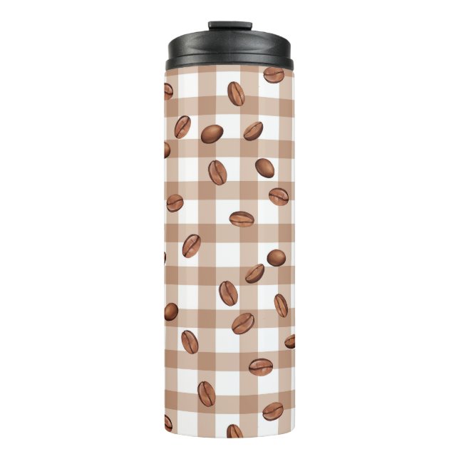 Termo Patrón de grano de café (Anverso)