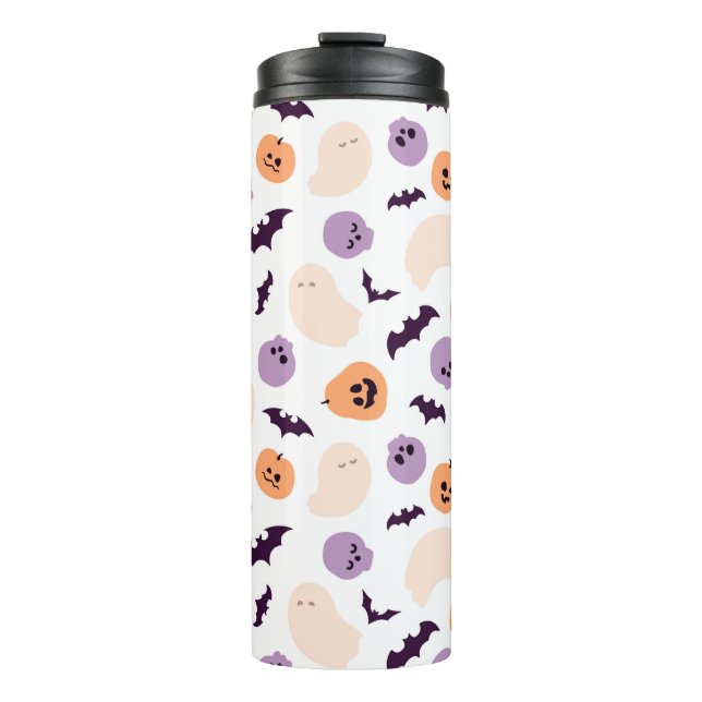 Termo Patrón de Halloween para niños divertidos (Anverso)