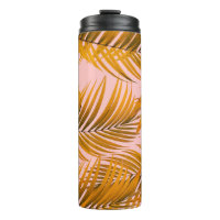 Patrón de hojas realistas tropicales de moda C